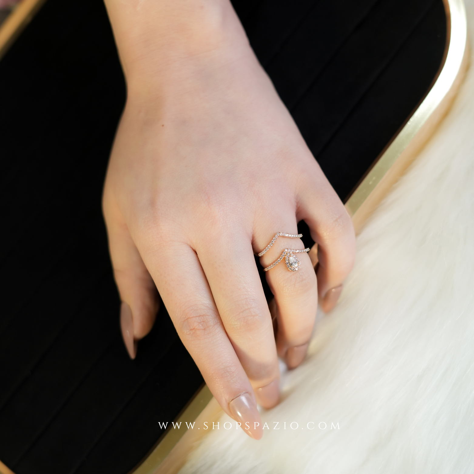 Aurielle Duo Ring Set