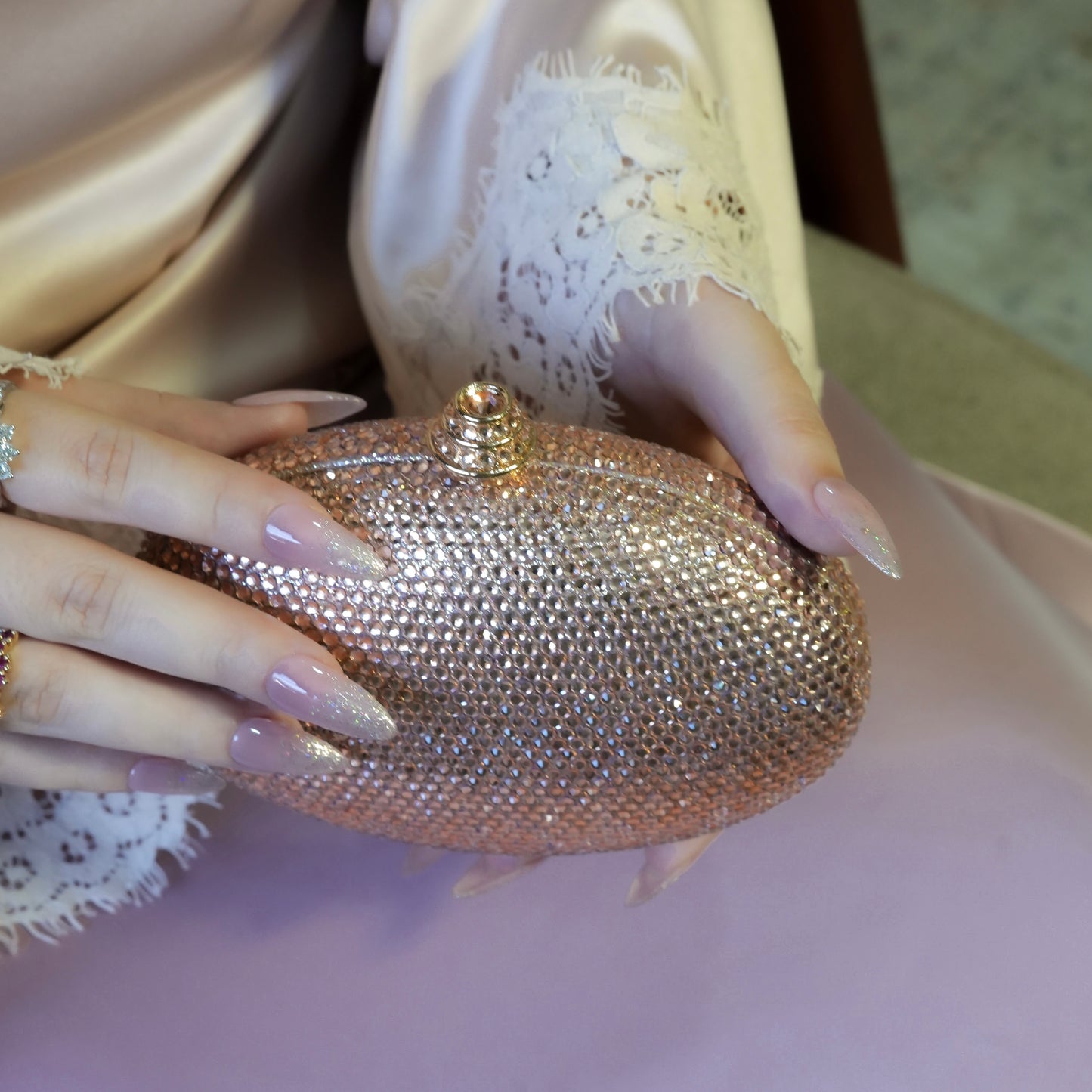 Crystal Glow - Rose Gold