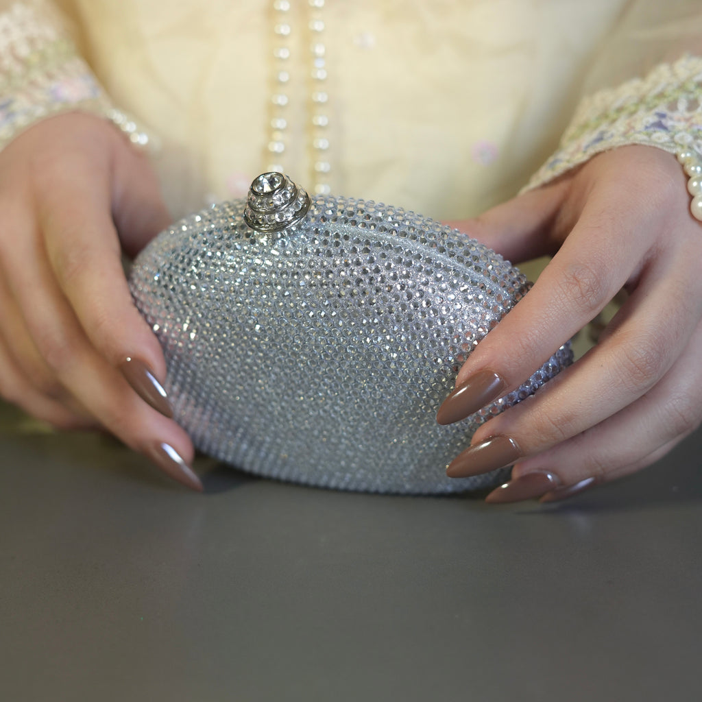 Cocktail Clutch - Silver