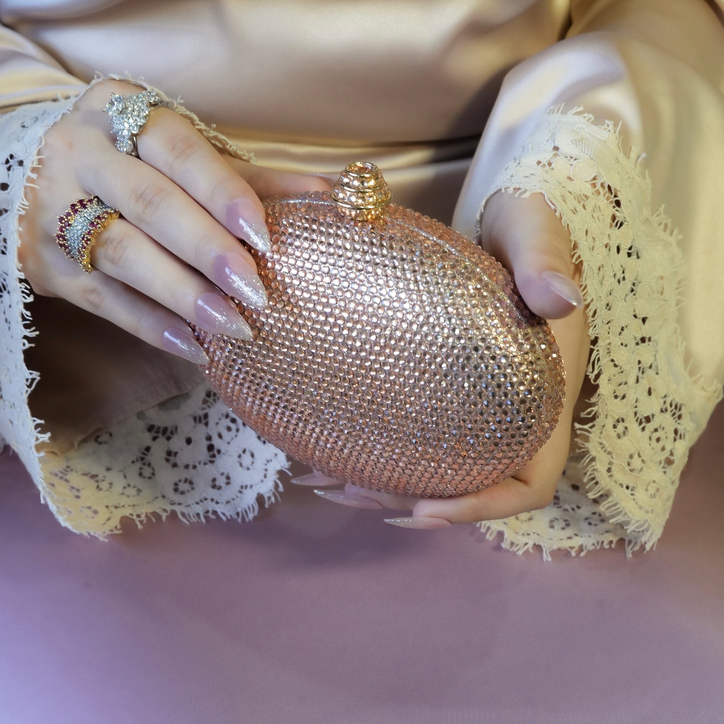 Crystal Glow - Rose Gold
