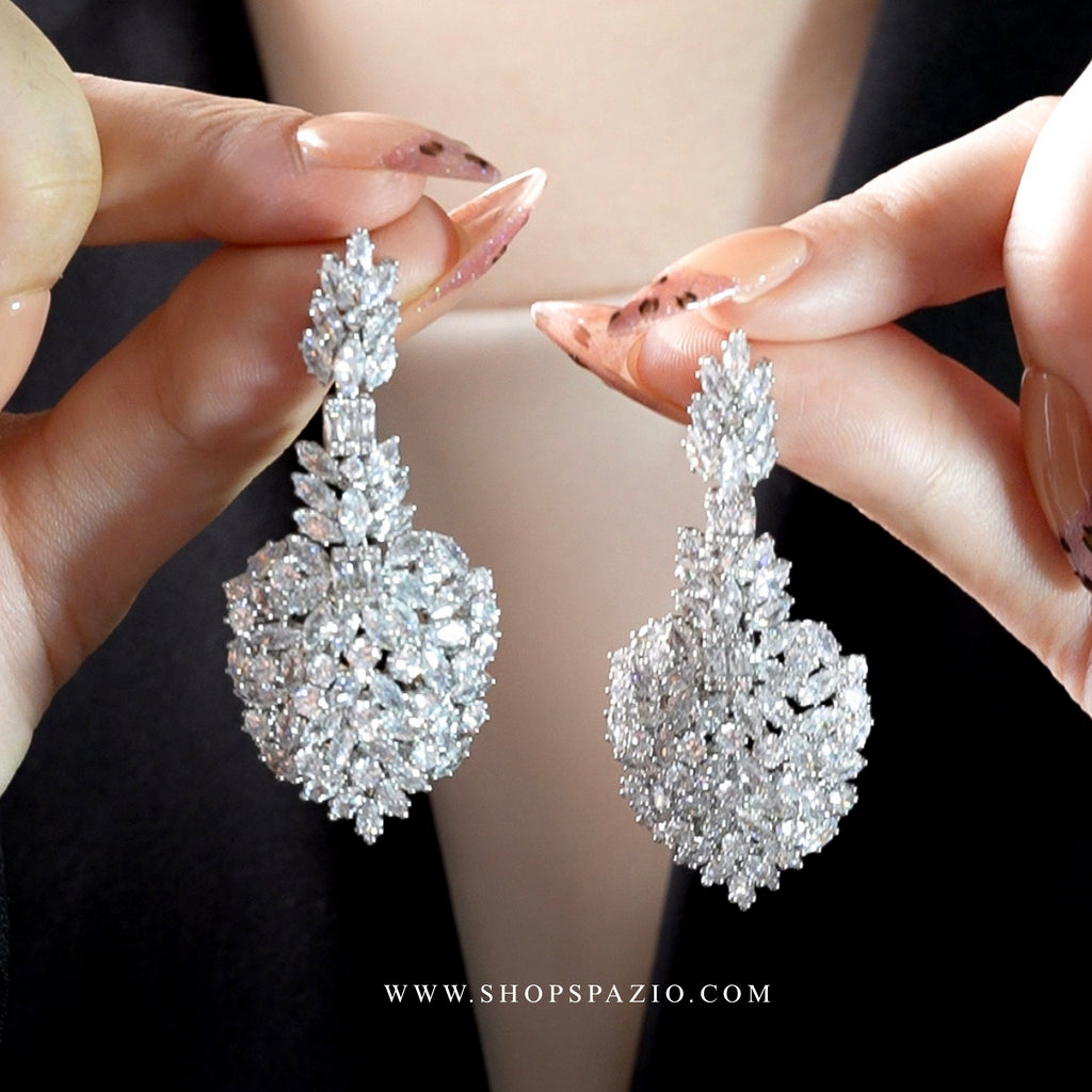 Frosted Majesty Earrings