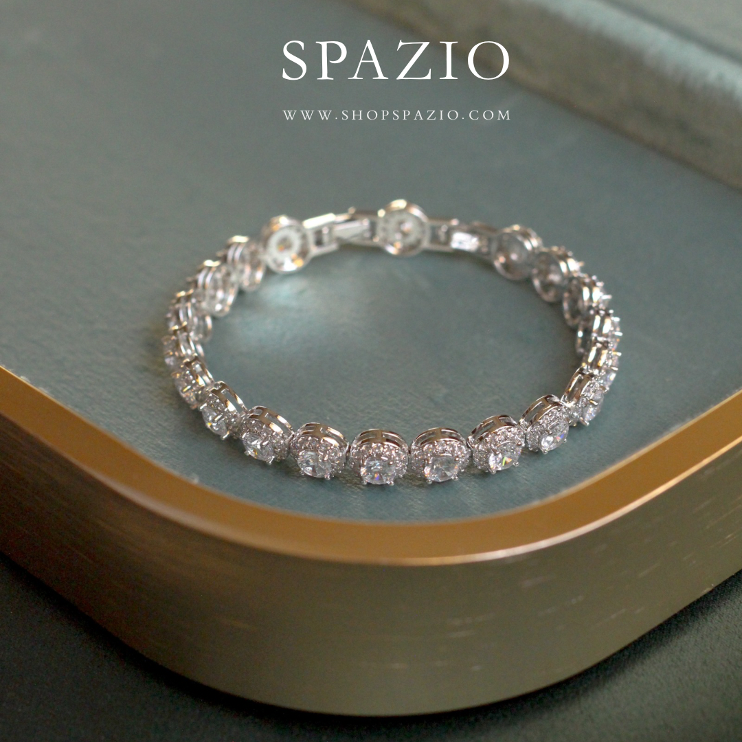 CZ Blossom Bracelet