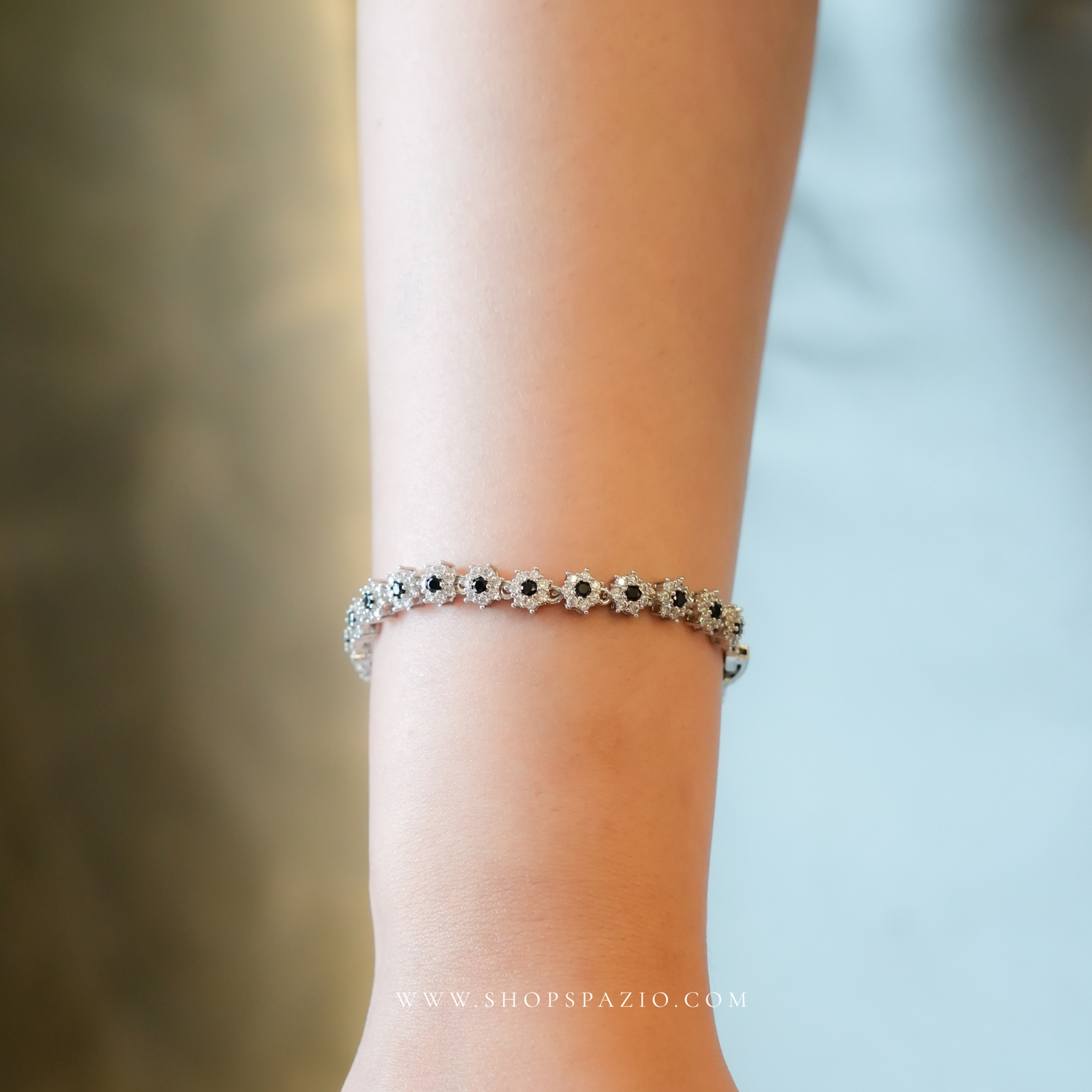 Celeste Star Tennis Bracelet