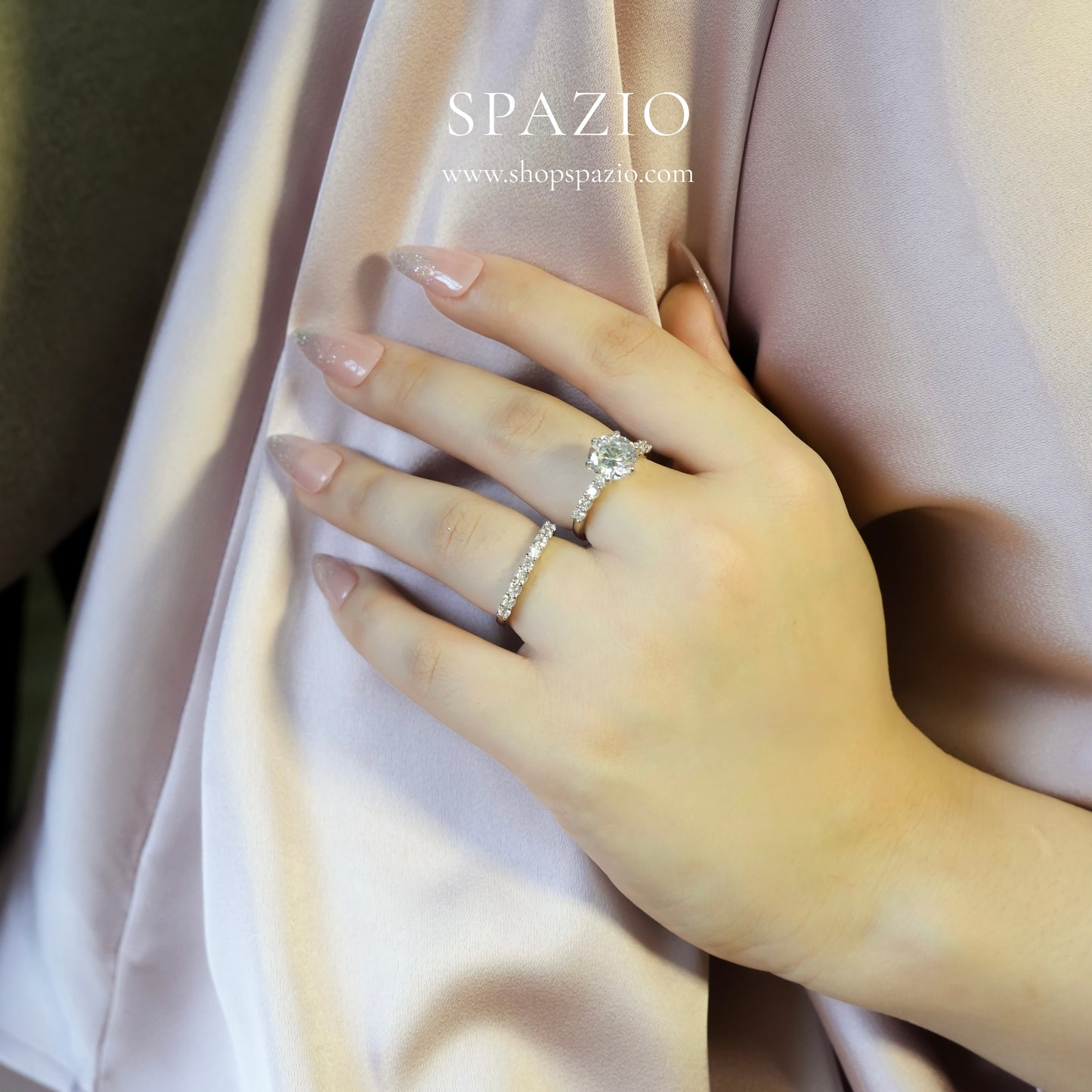 Aurora Duo Rings Set