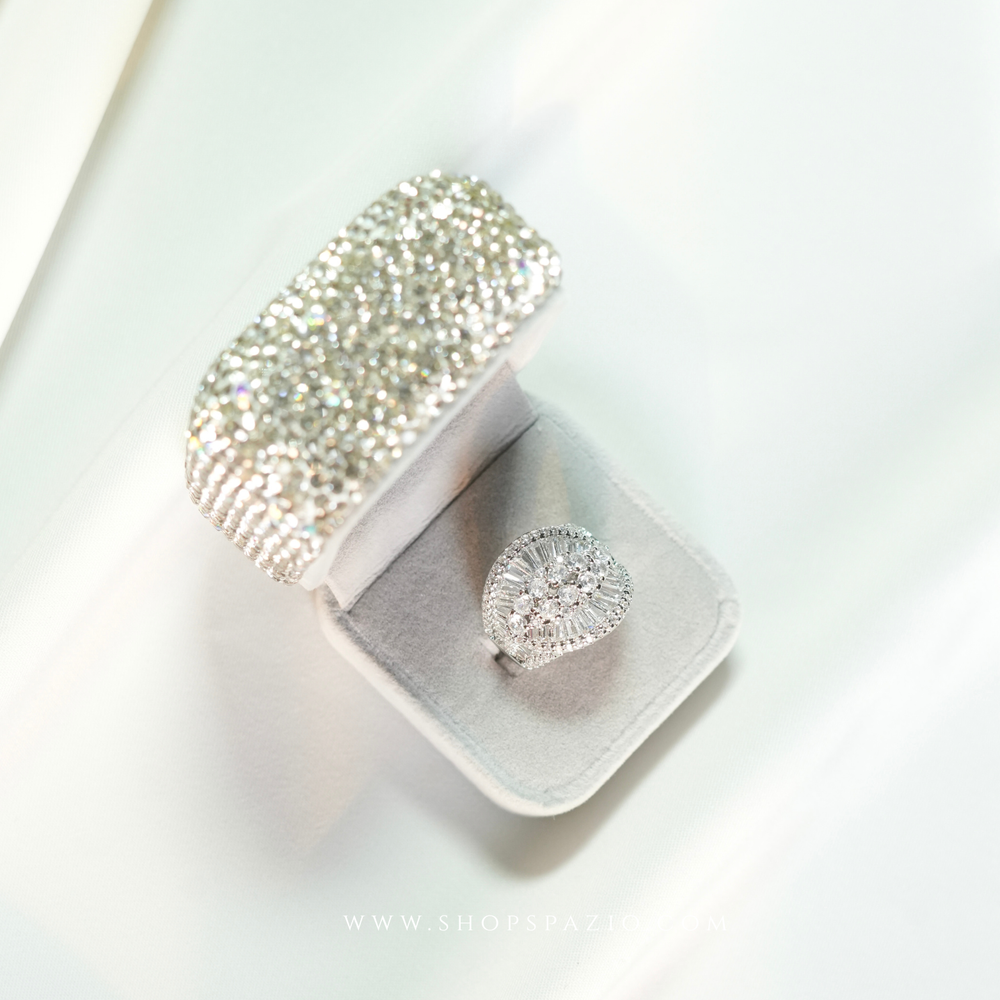 Diamond Pavé Cocktail Ring