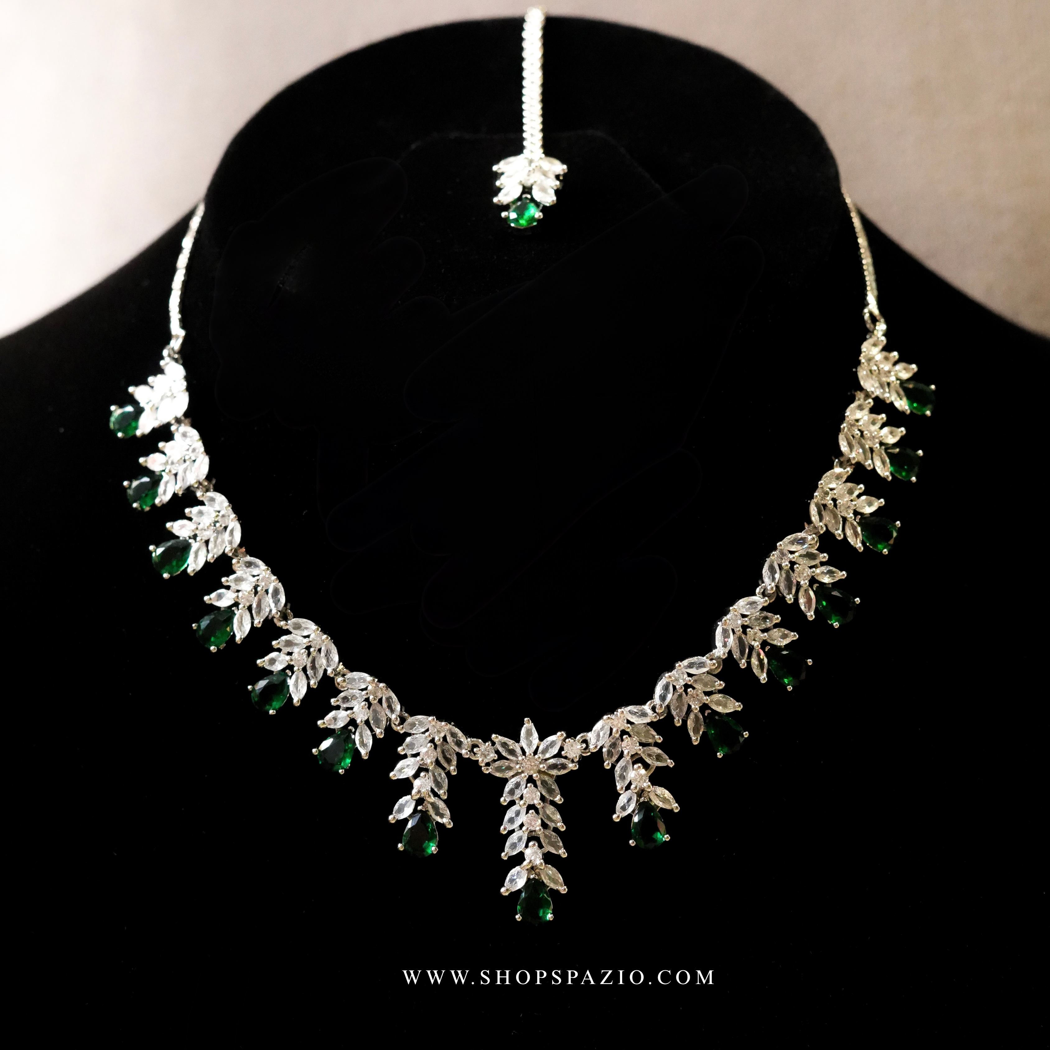 Emerald Allure CZ Set