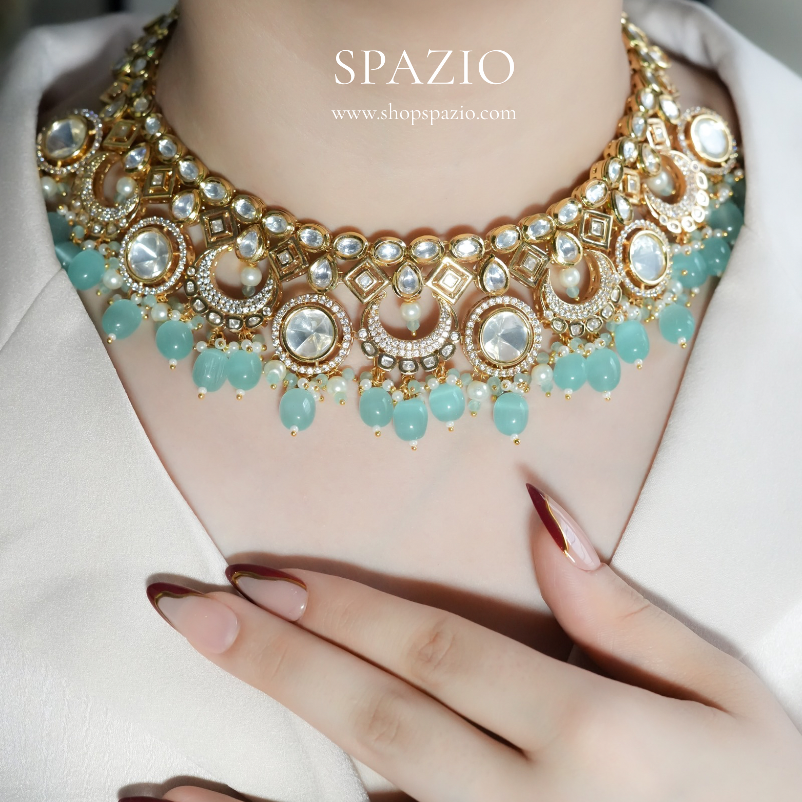 Indian Kundan Heritage Set