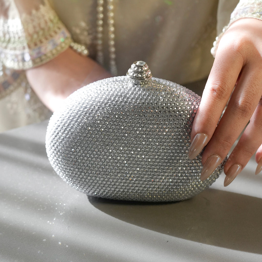 Cocktail Clutch - Silver