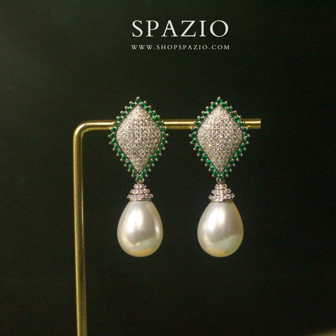 Emerald Mist Earrings