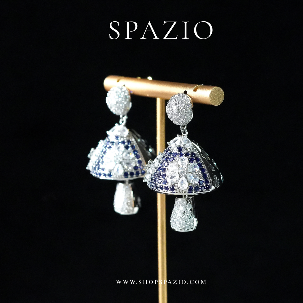 Enchanted Drop Earrings - Blue