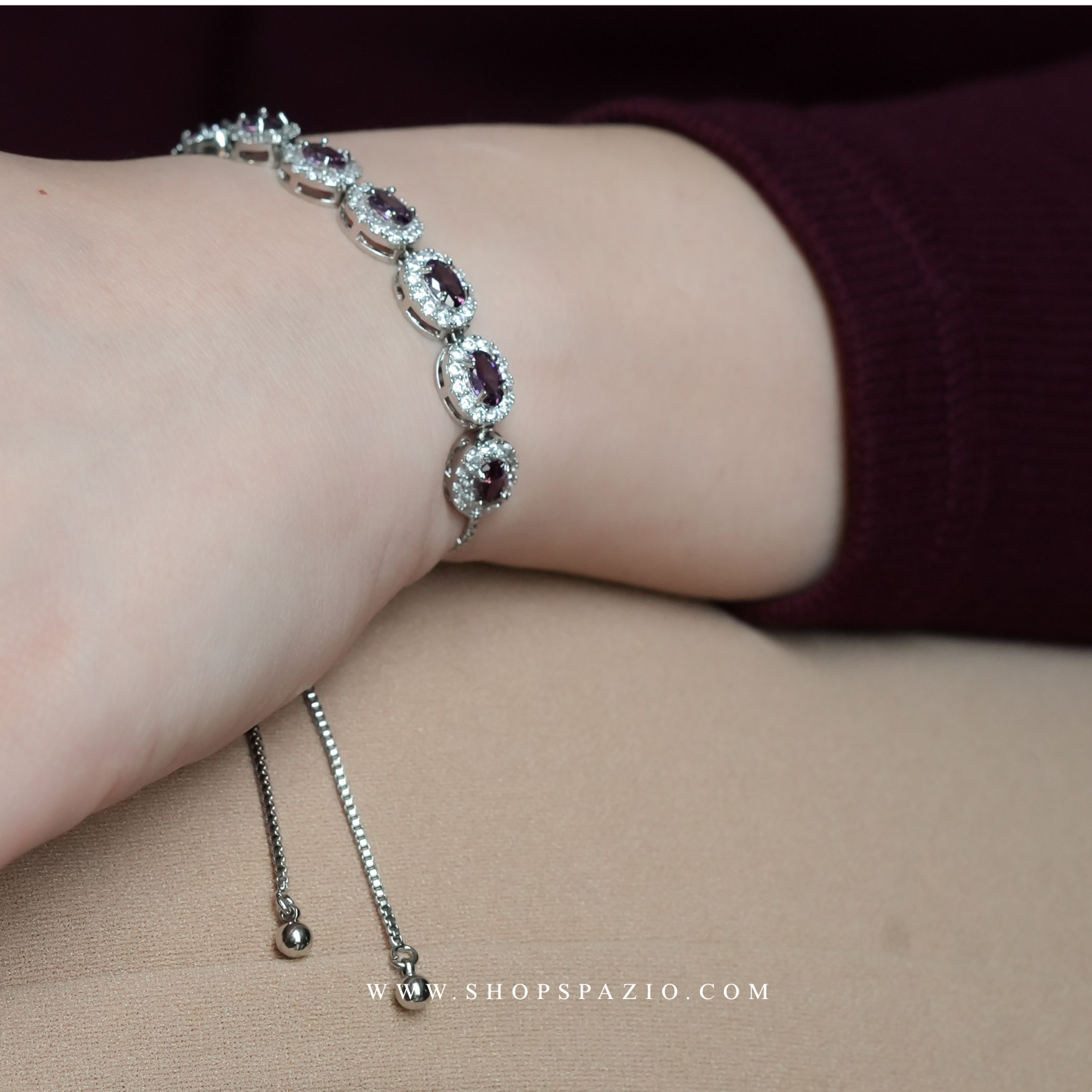 Lumea Bracelet Adjustable - Purple