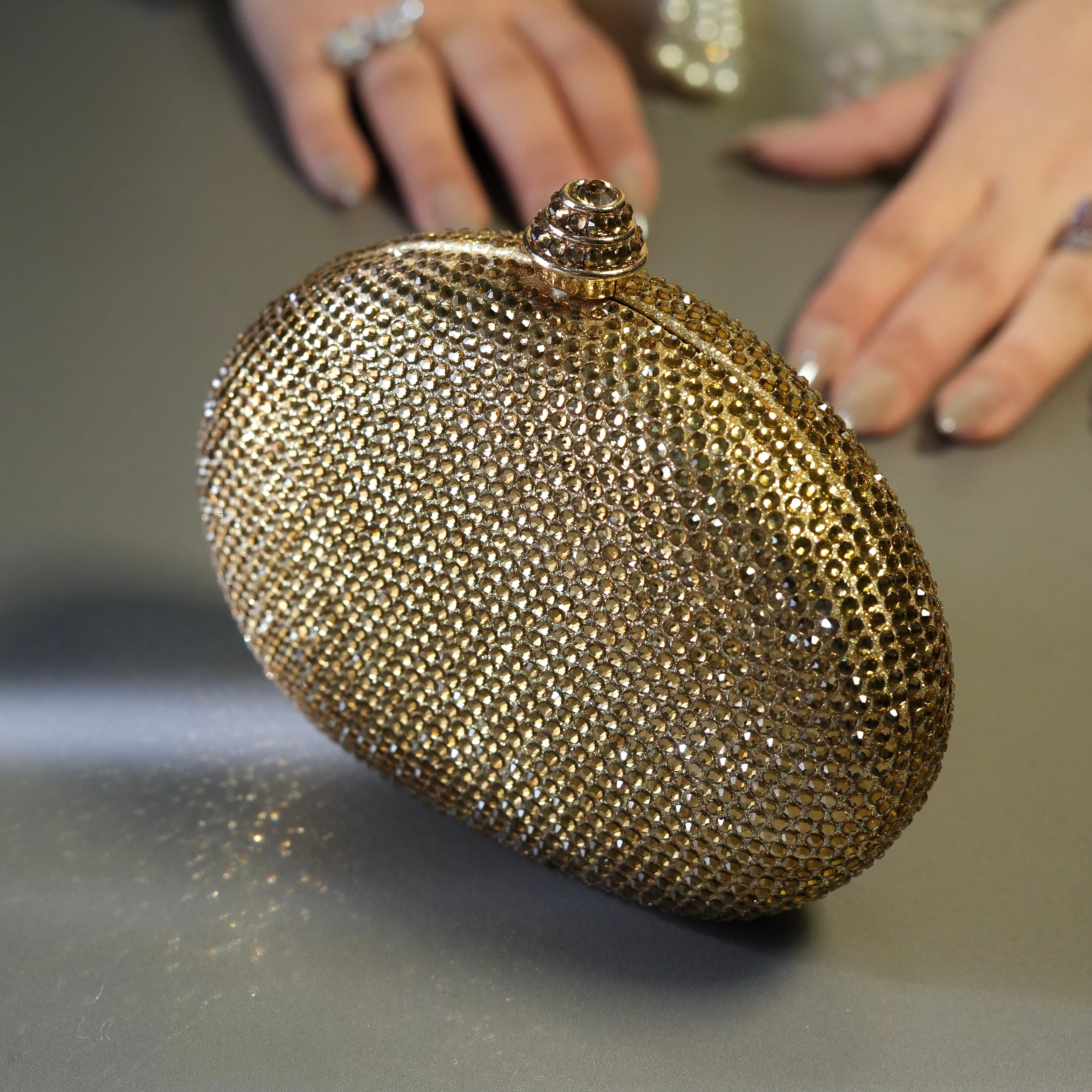 Cocktail Clutch - Gold