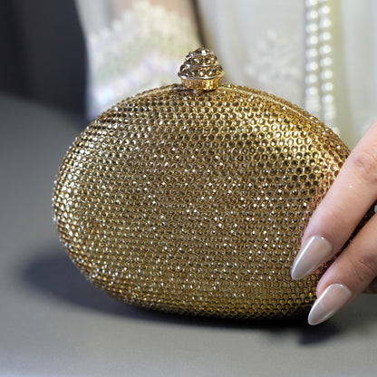 Cocktail Clutch - Gold