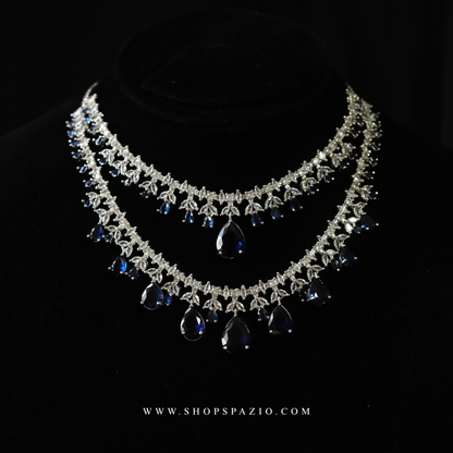 Empress Necklace Set - Blue