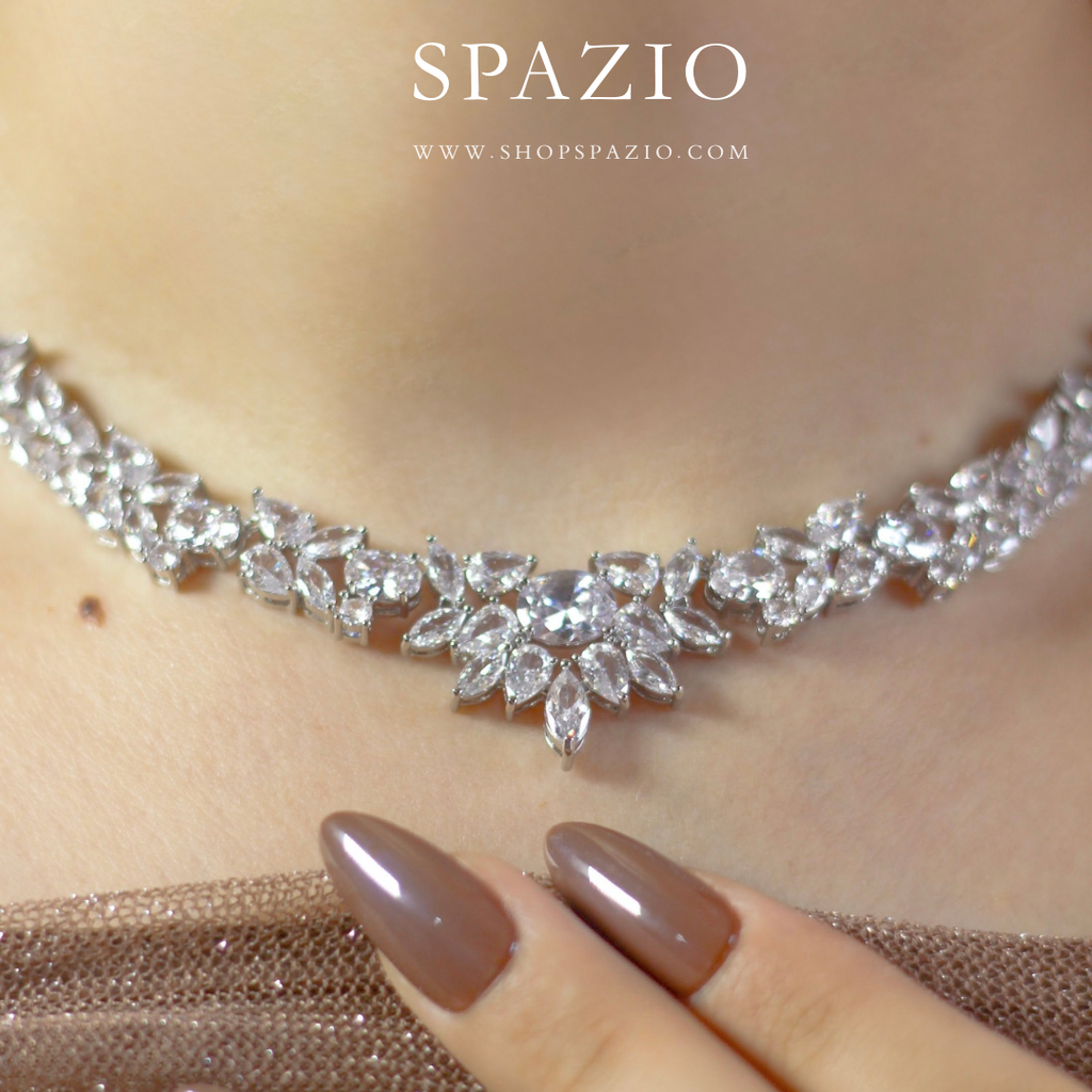CZ Royal Necklace Set