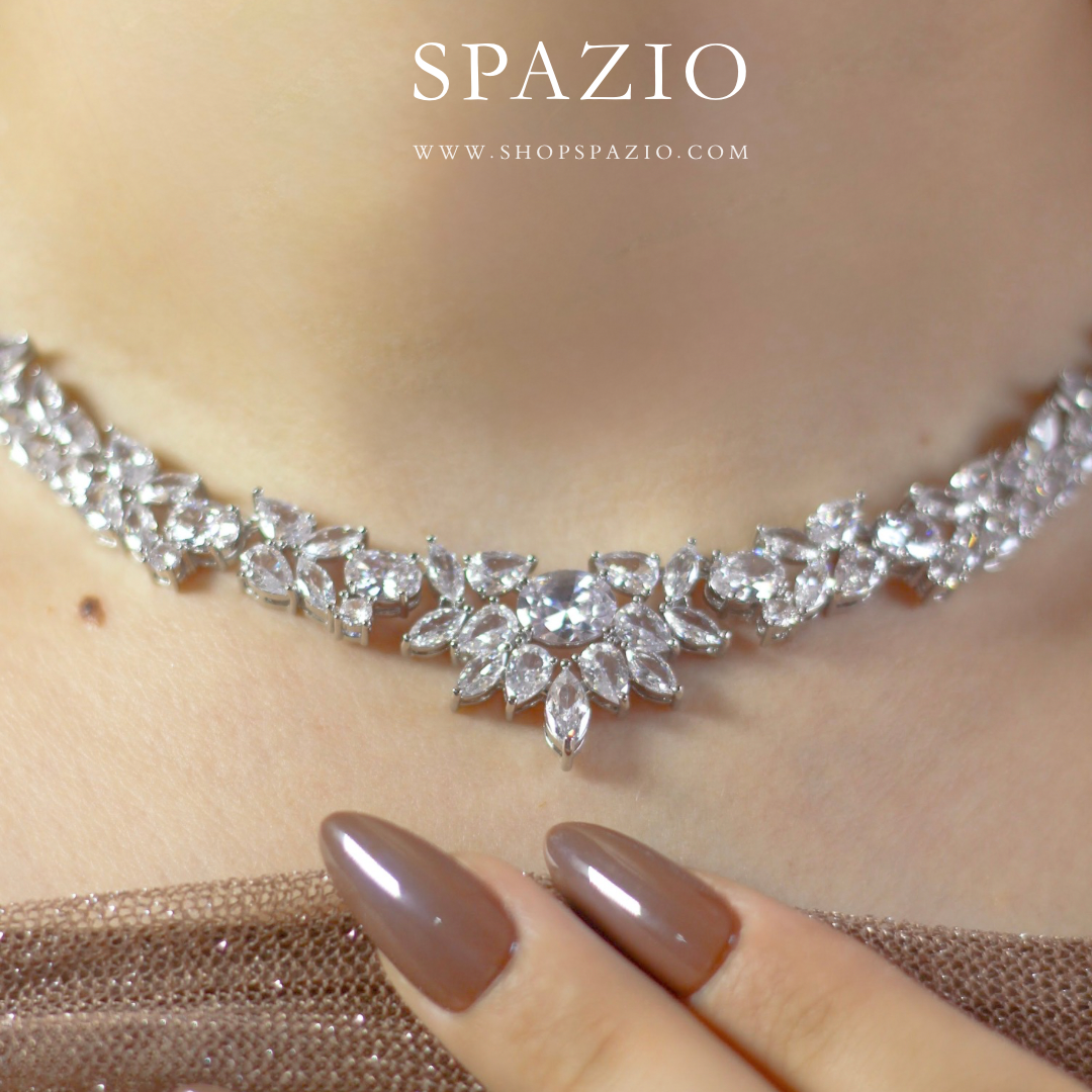 CZ Royal Necklace Set