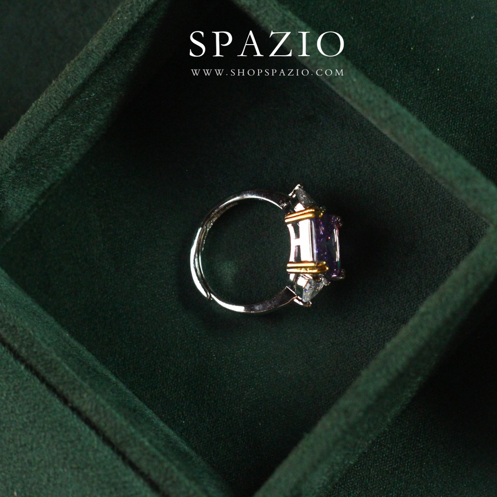 Royal Glow CZ Ring-Adjustable