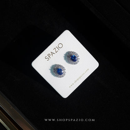 Blue Frost CZ Studs