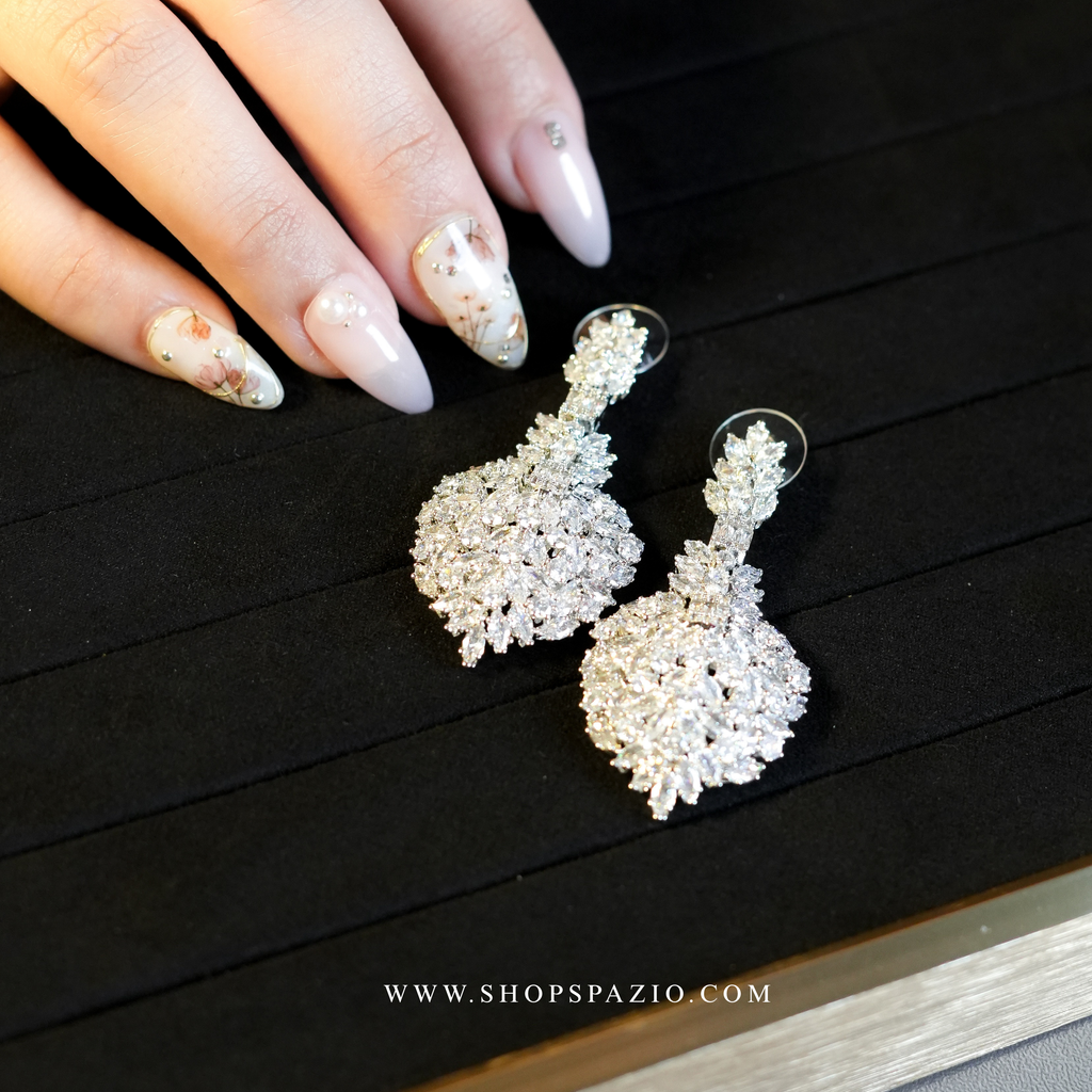 Frosted Majesty Earrings