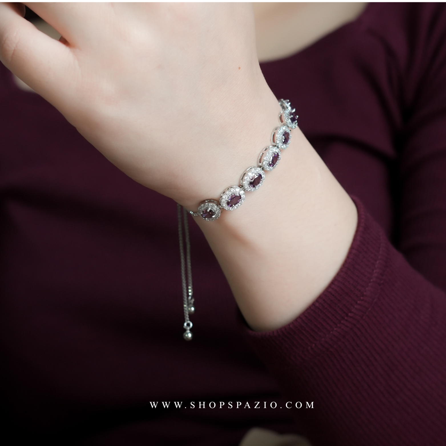 Lumea Bracelet Adjustable - Purple