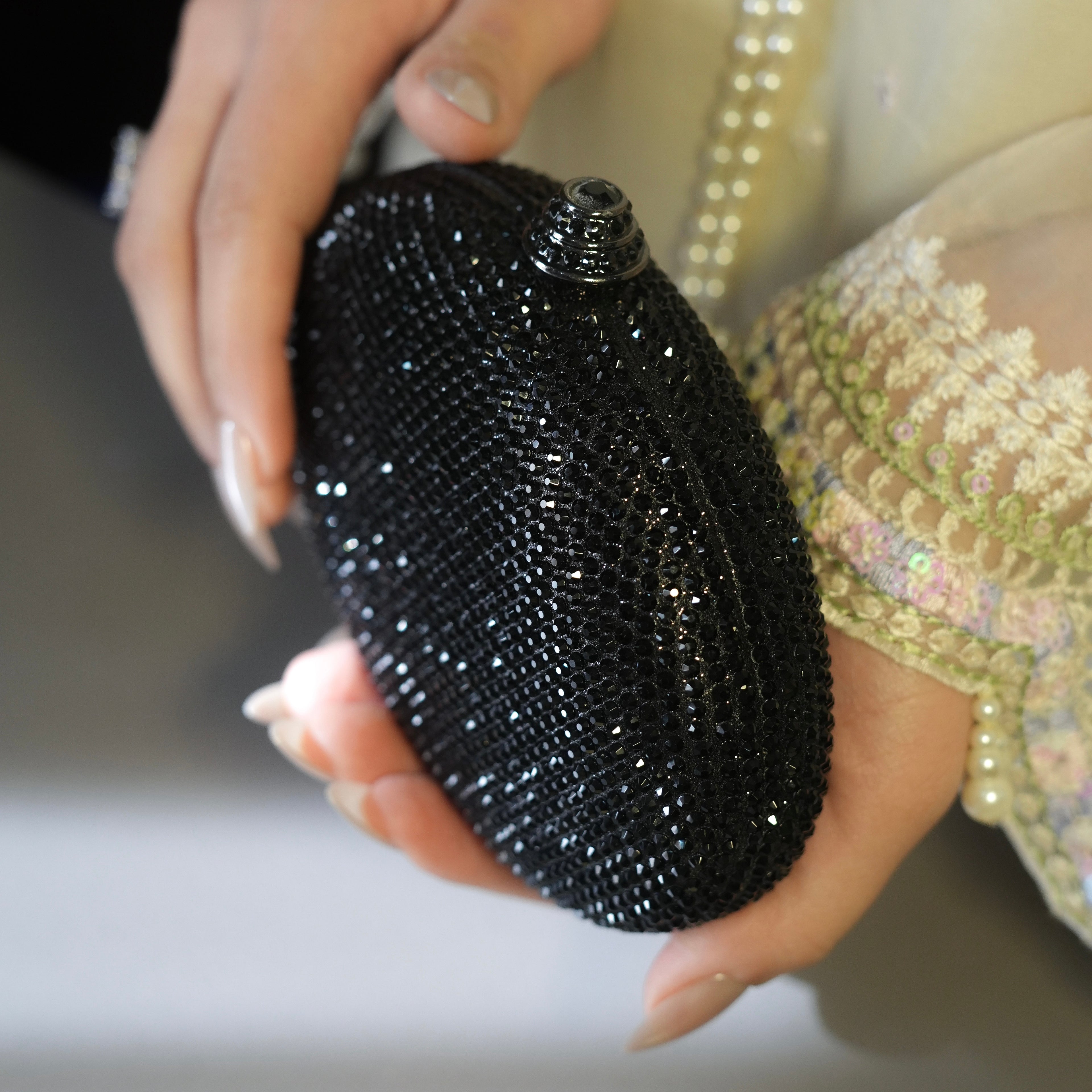 Cocktail Clutch - Black