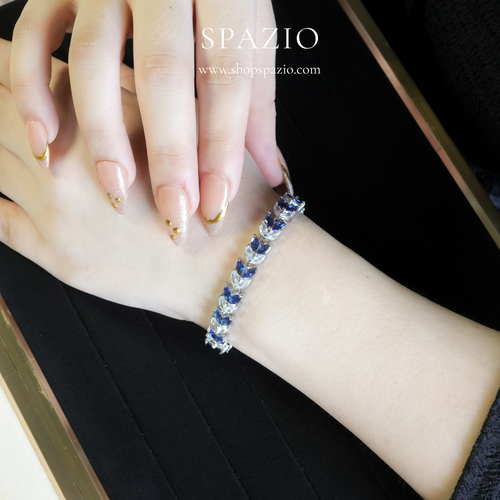 Azure Leaf Bracelet