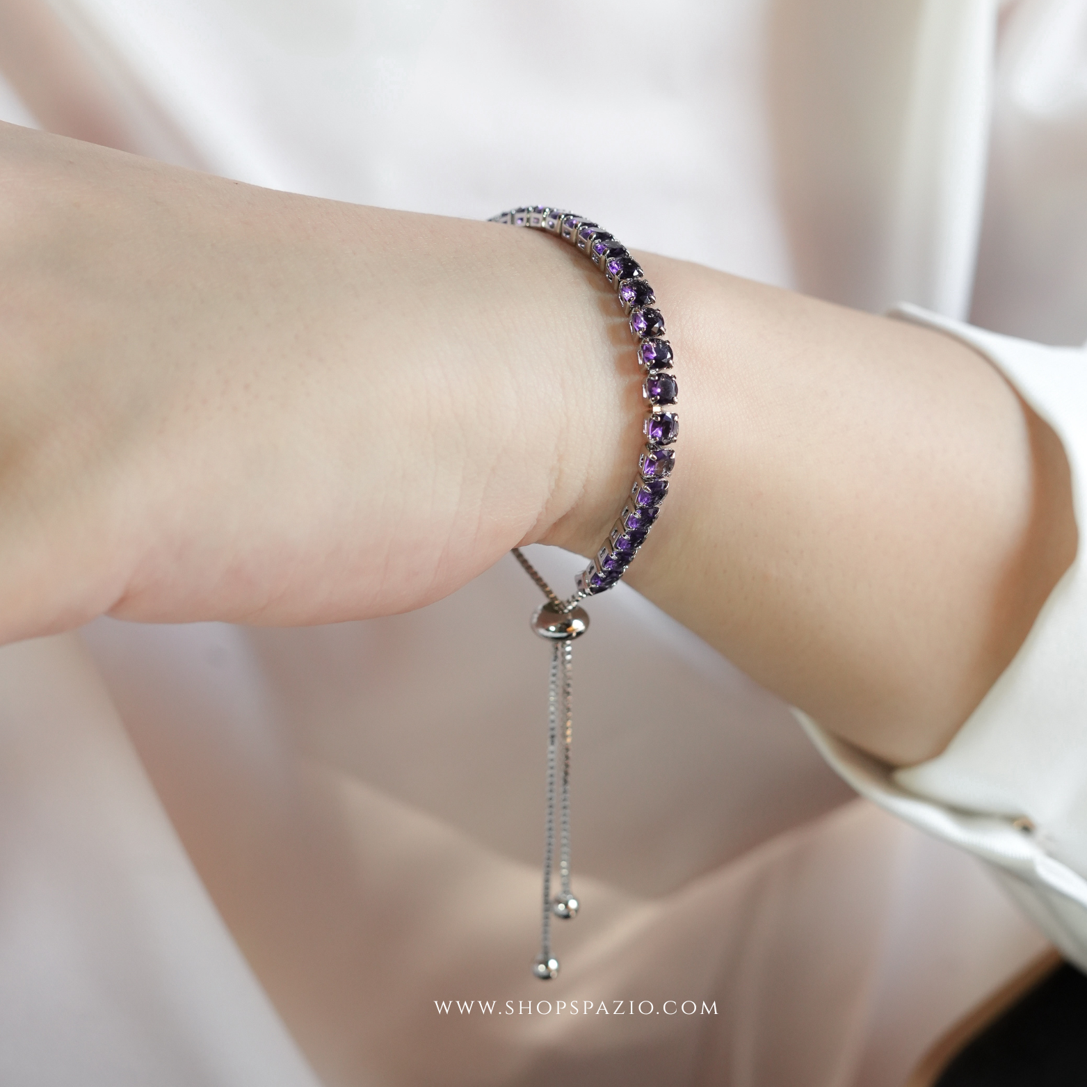 Tennis Bracelet - Adjustable