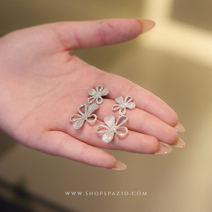 CZ Bloom Earrings