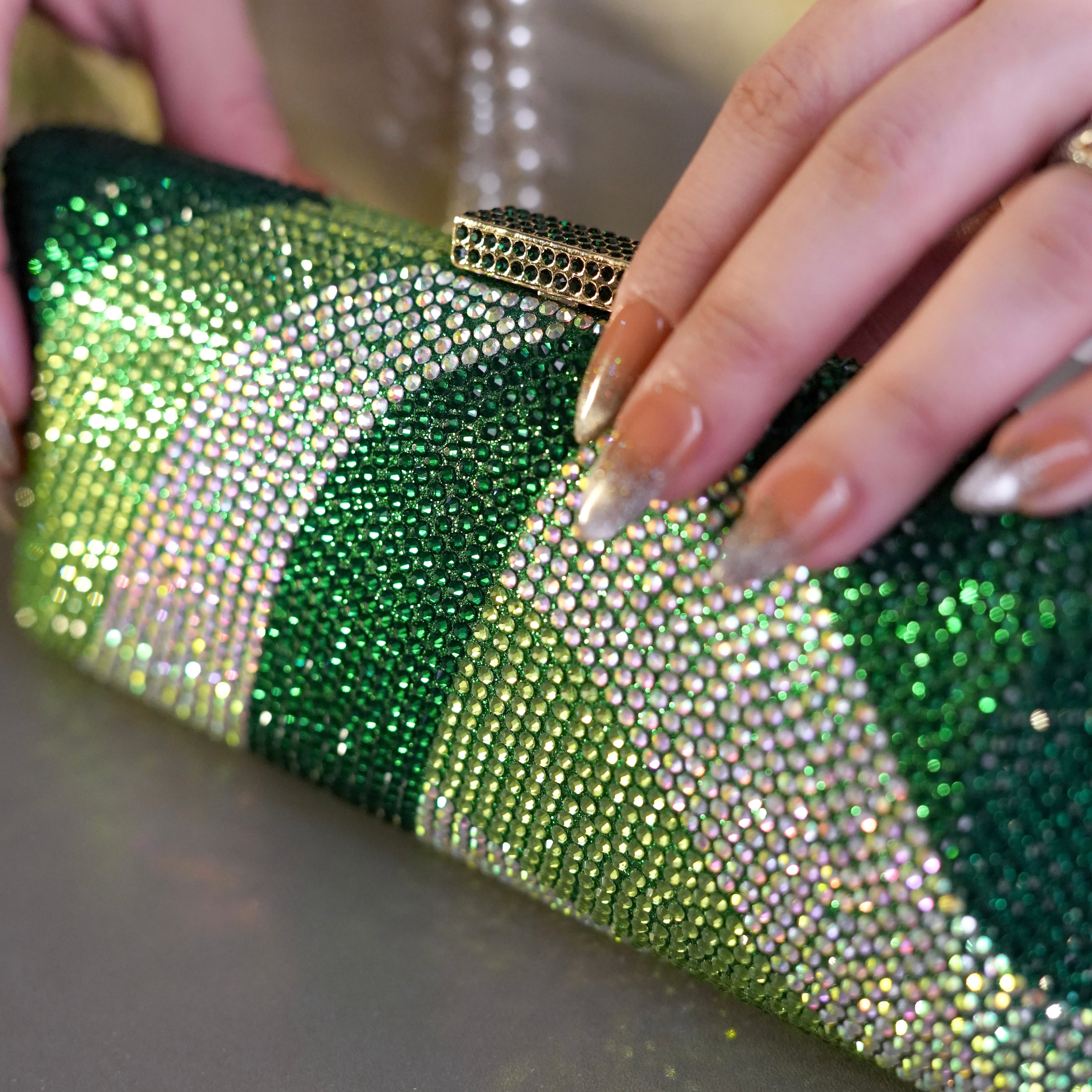 Midnight Clutch - Green