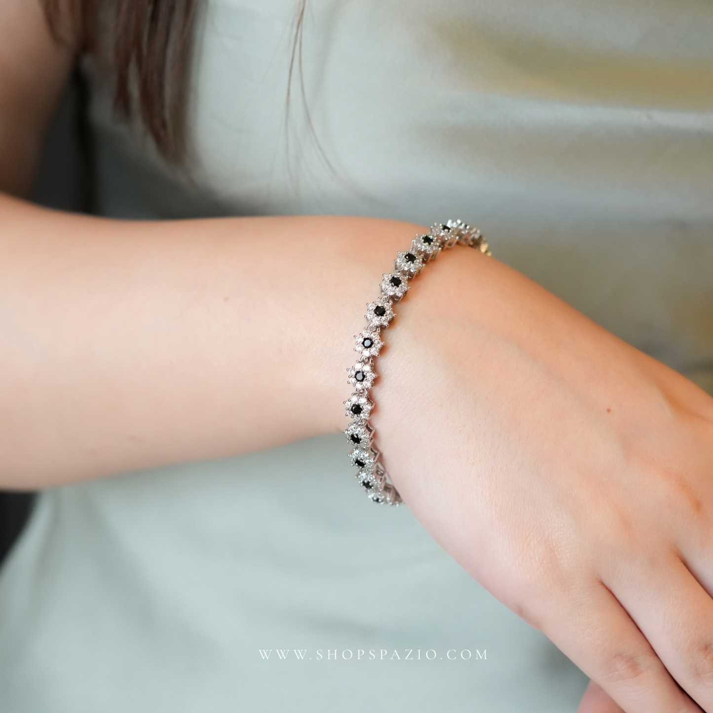 Celeste Star Tennis Bracelet