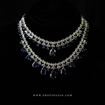 Empress Necklace Set - Blue