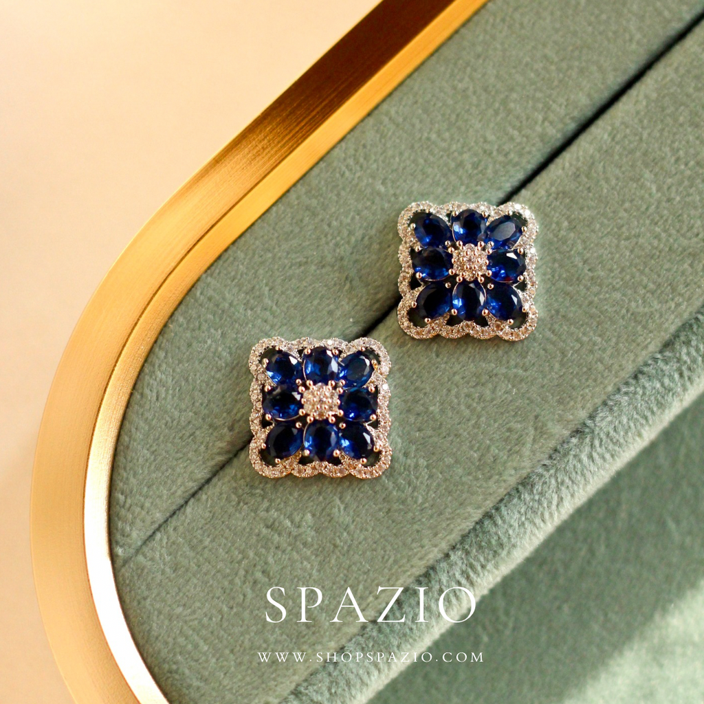Blue Glow Earrings