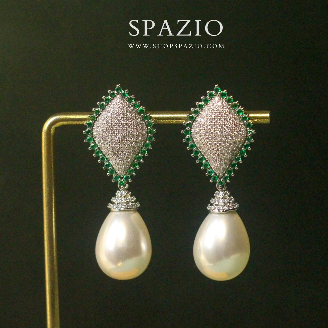Emerald Mist Earrings