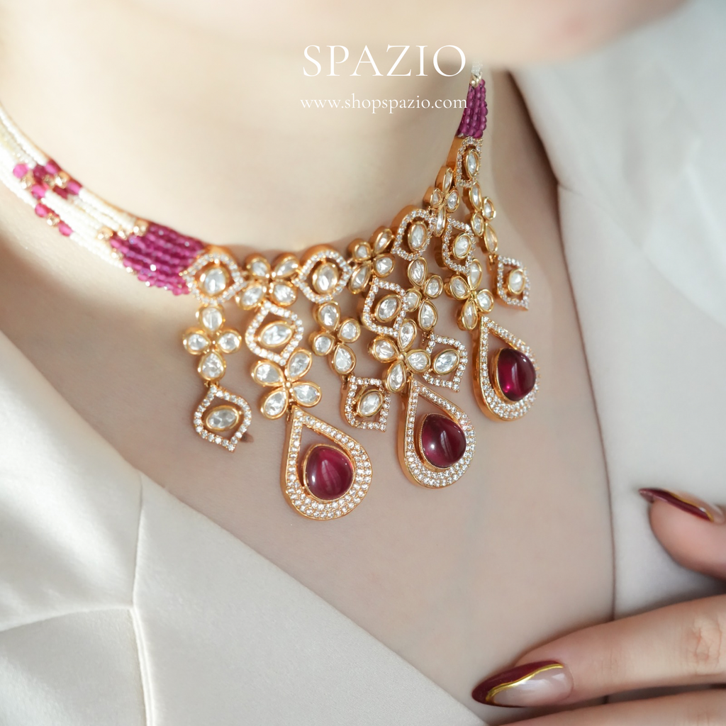 Noor Royale Kundan Choker Set