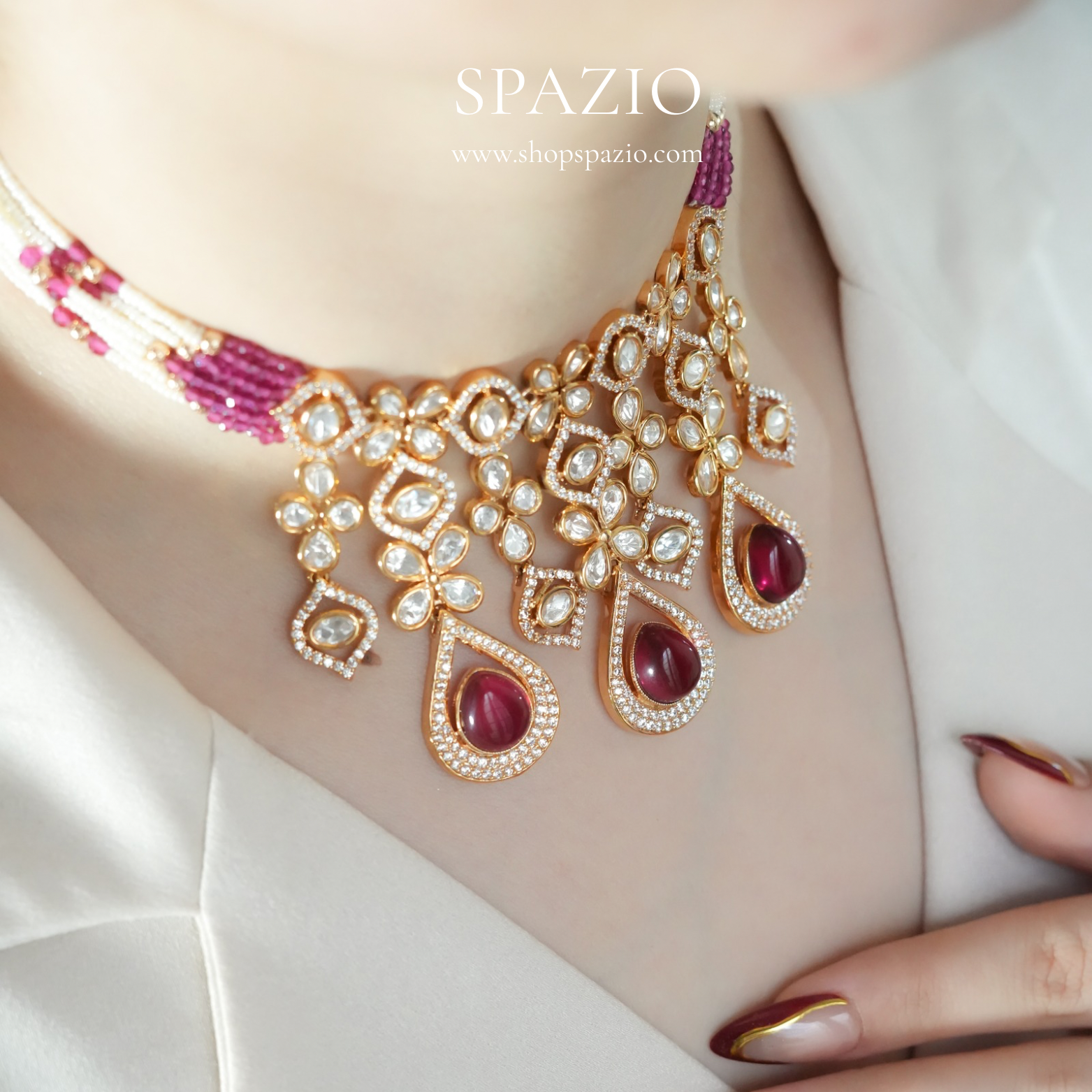 Noor Royale Kundan Choker Set