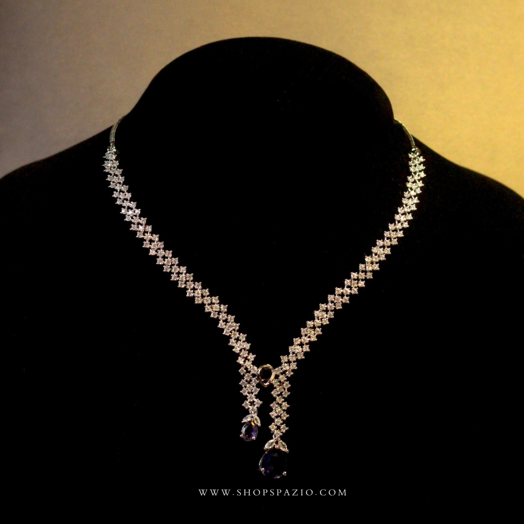 CZ Zariya Necklace Set