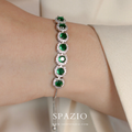 Emerald Aura Bracelet