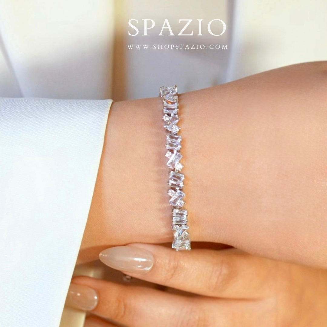 Luminara CZ Bracelet-Adjustable