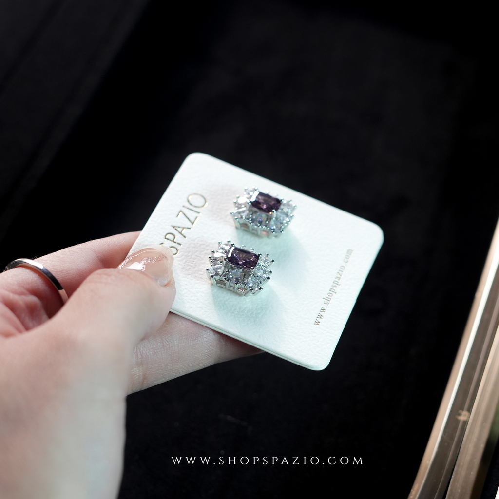 Purple Heritage Studs