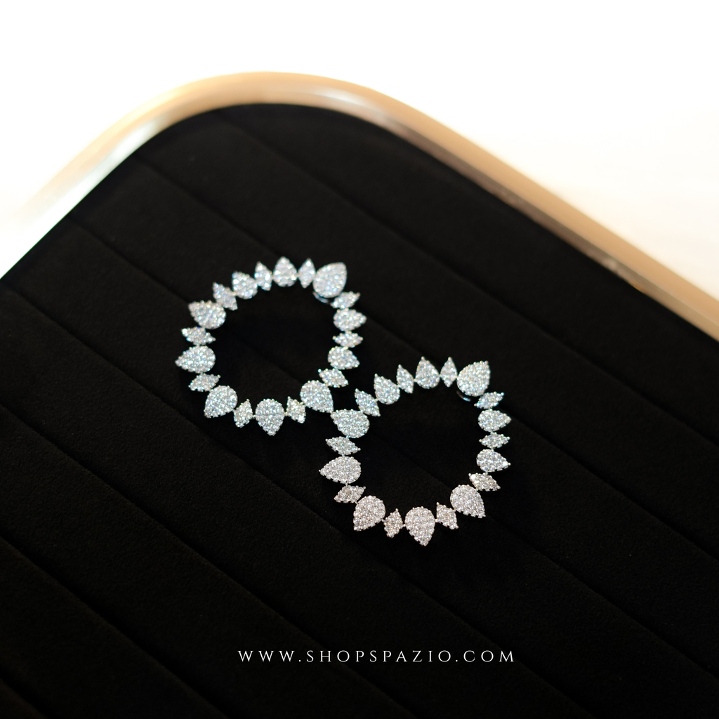 Luna Spark CZ Studs