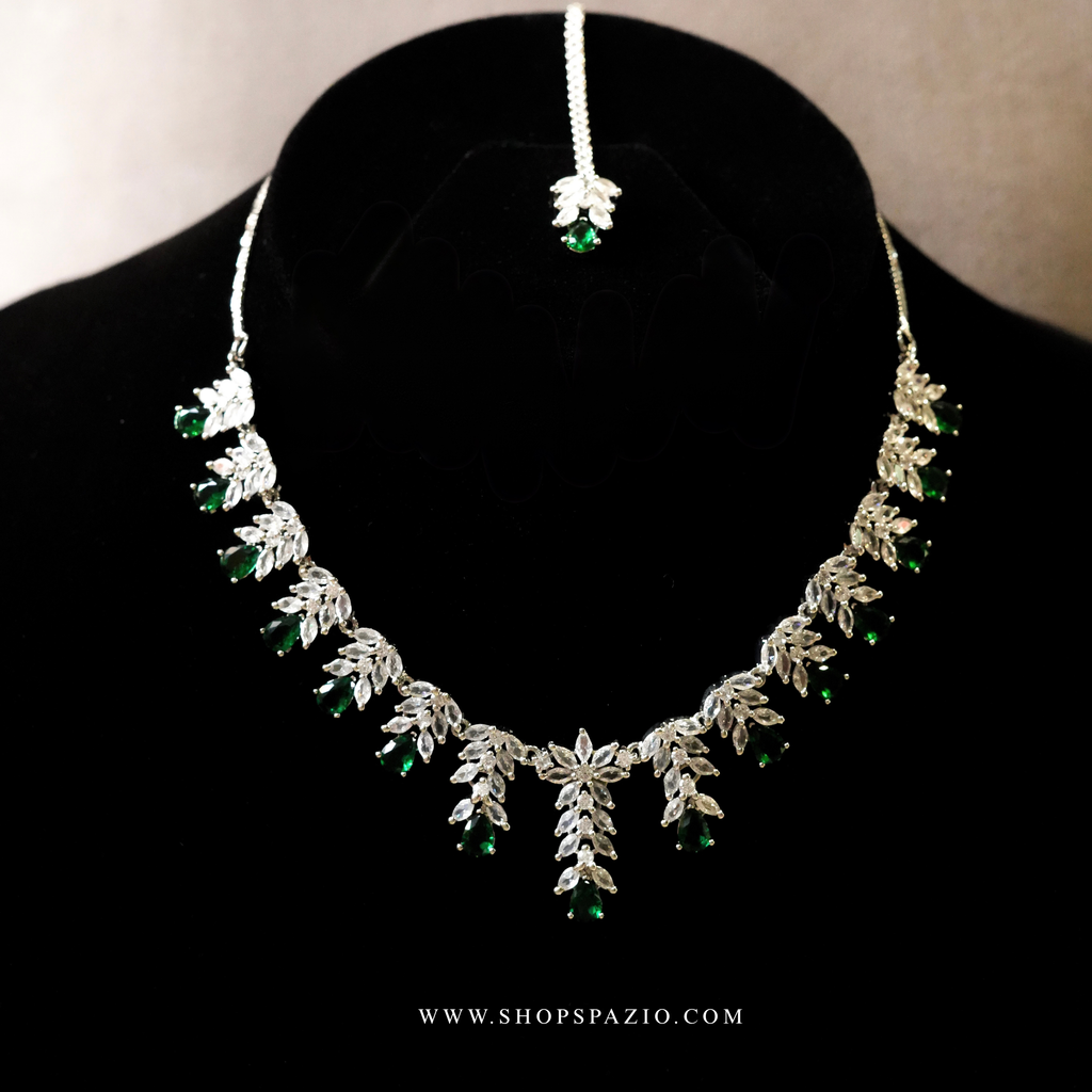 Emerald Allure CZ Set