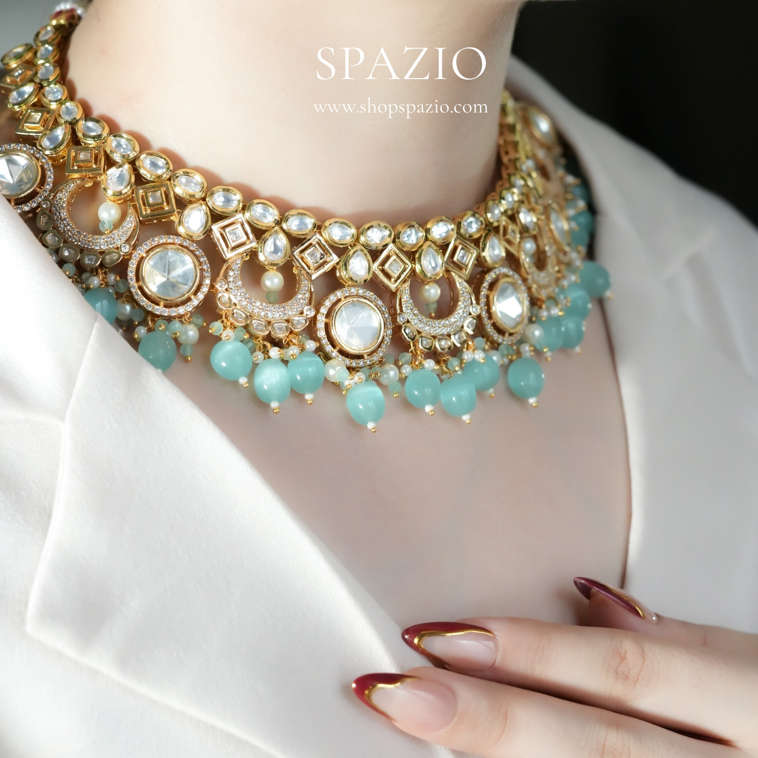 Indian Kundan Heritage Set