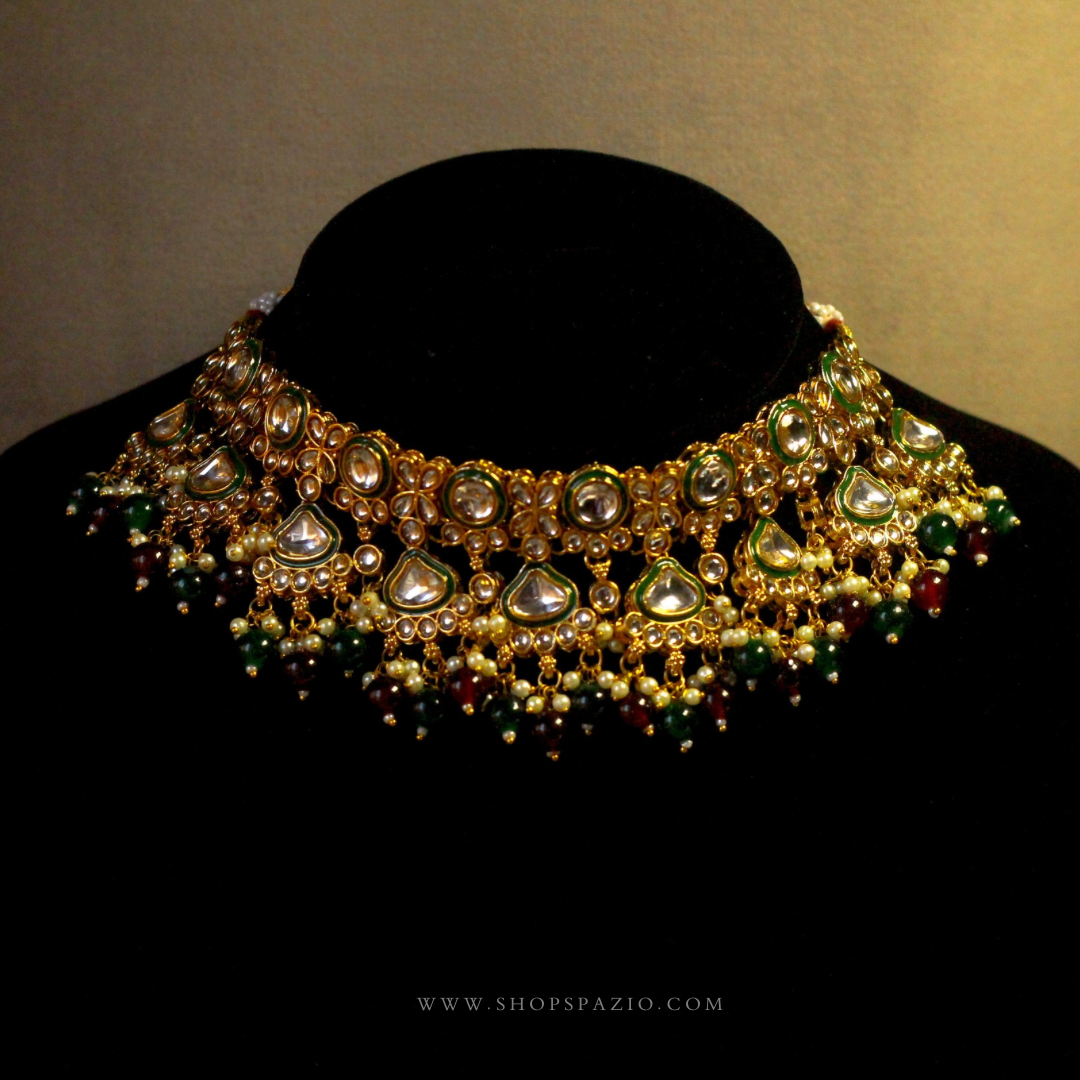 Sitara Jahan Indian Kundan Set