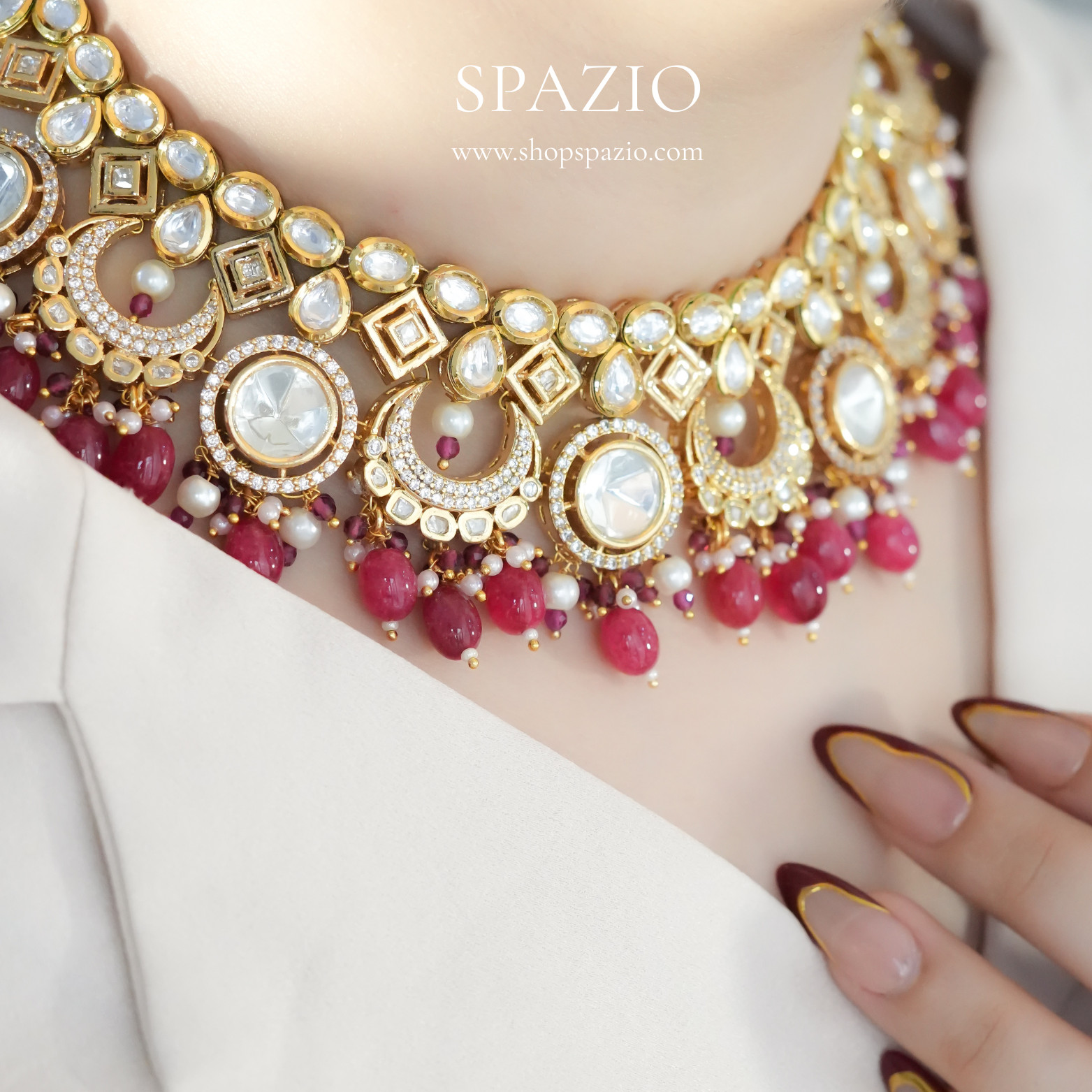 Indian Kundan Heritage Set