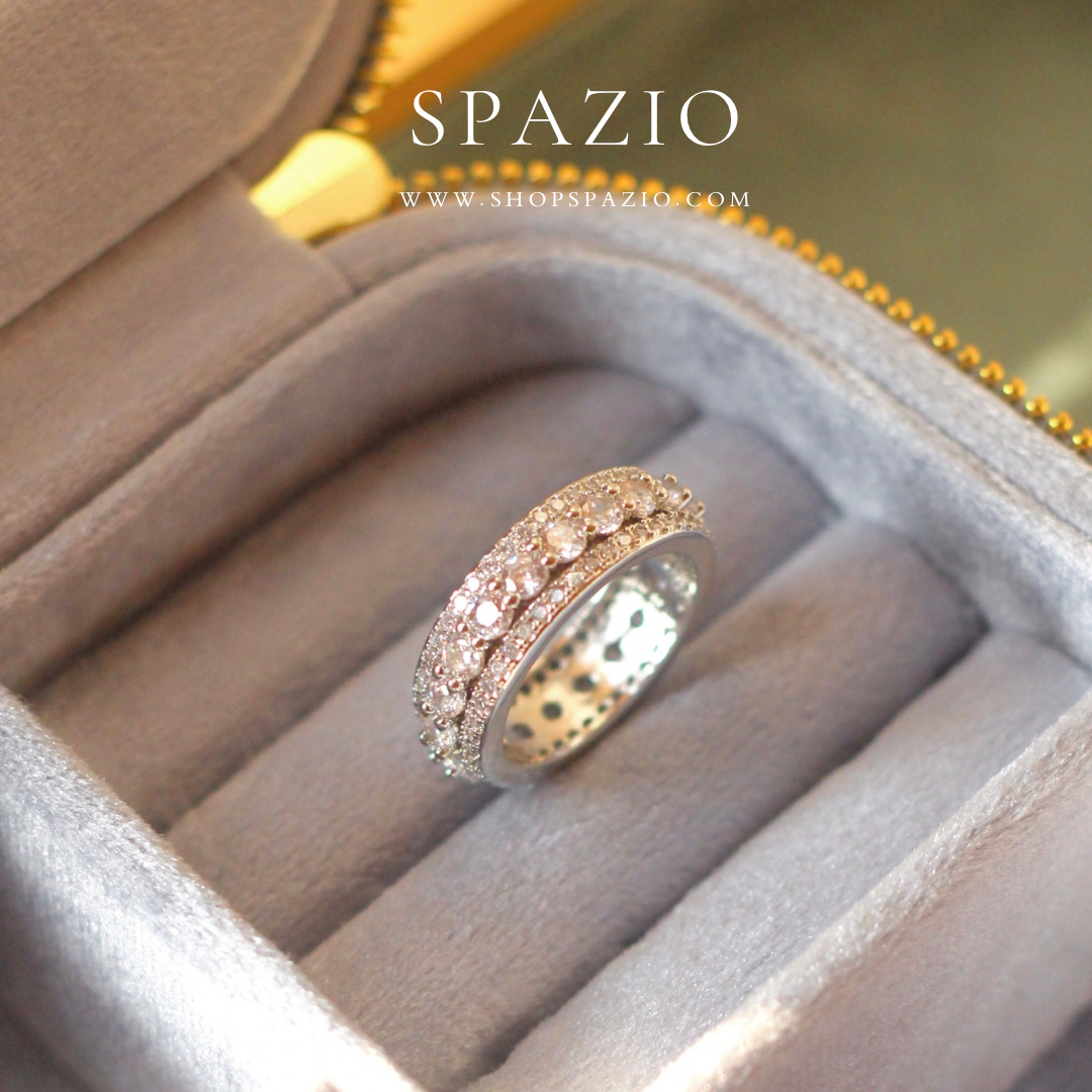 Sparkle Radiance CZ Band Ring