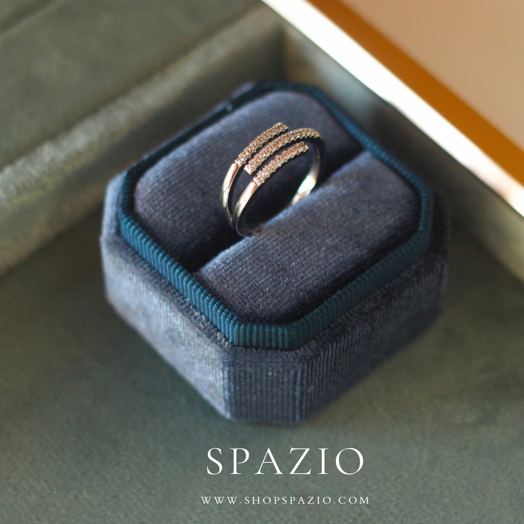 Trinity Shine Ring-Adjustable