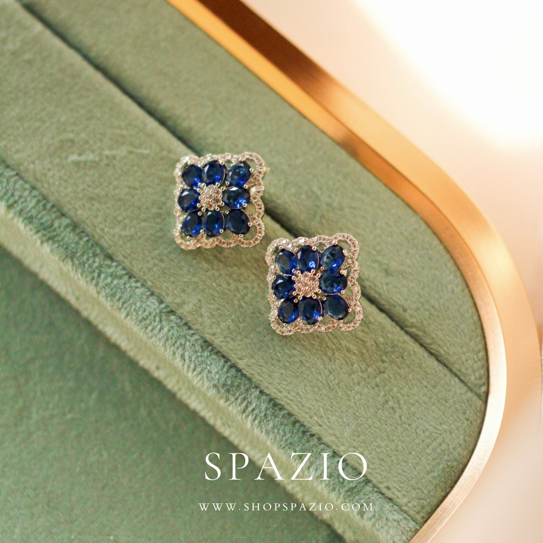 Blue Glow Earrings
