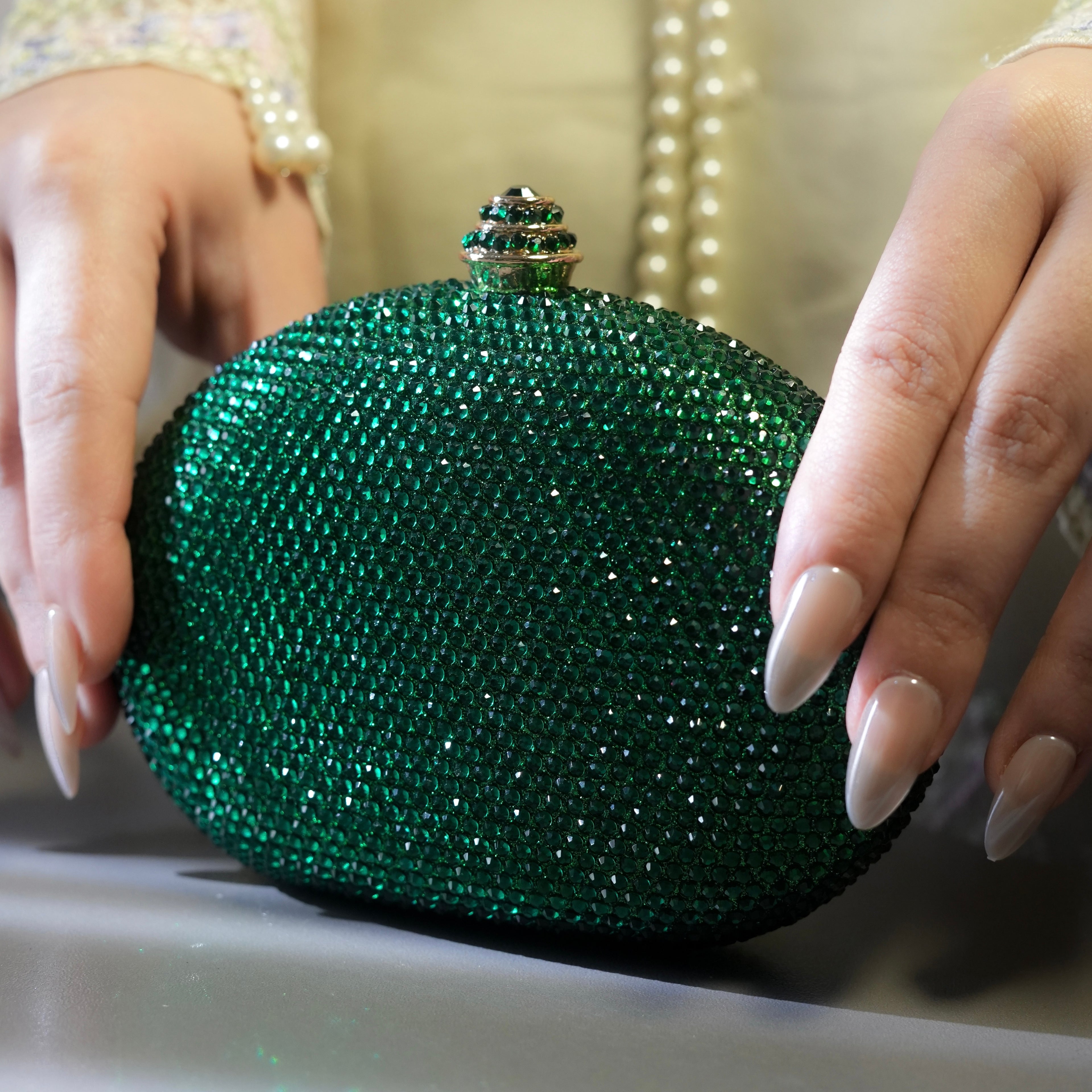 Cocktail Clutch - Green