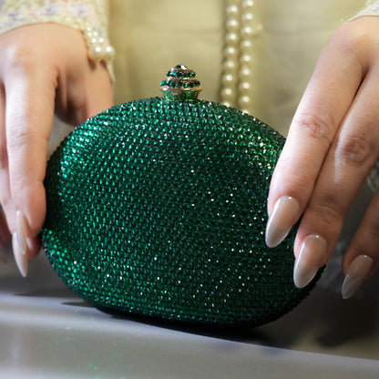 Cocktail Clutch - Green