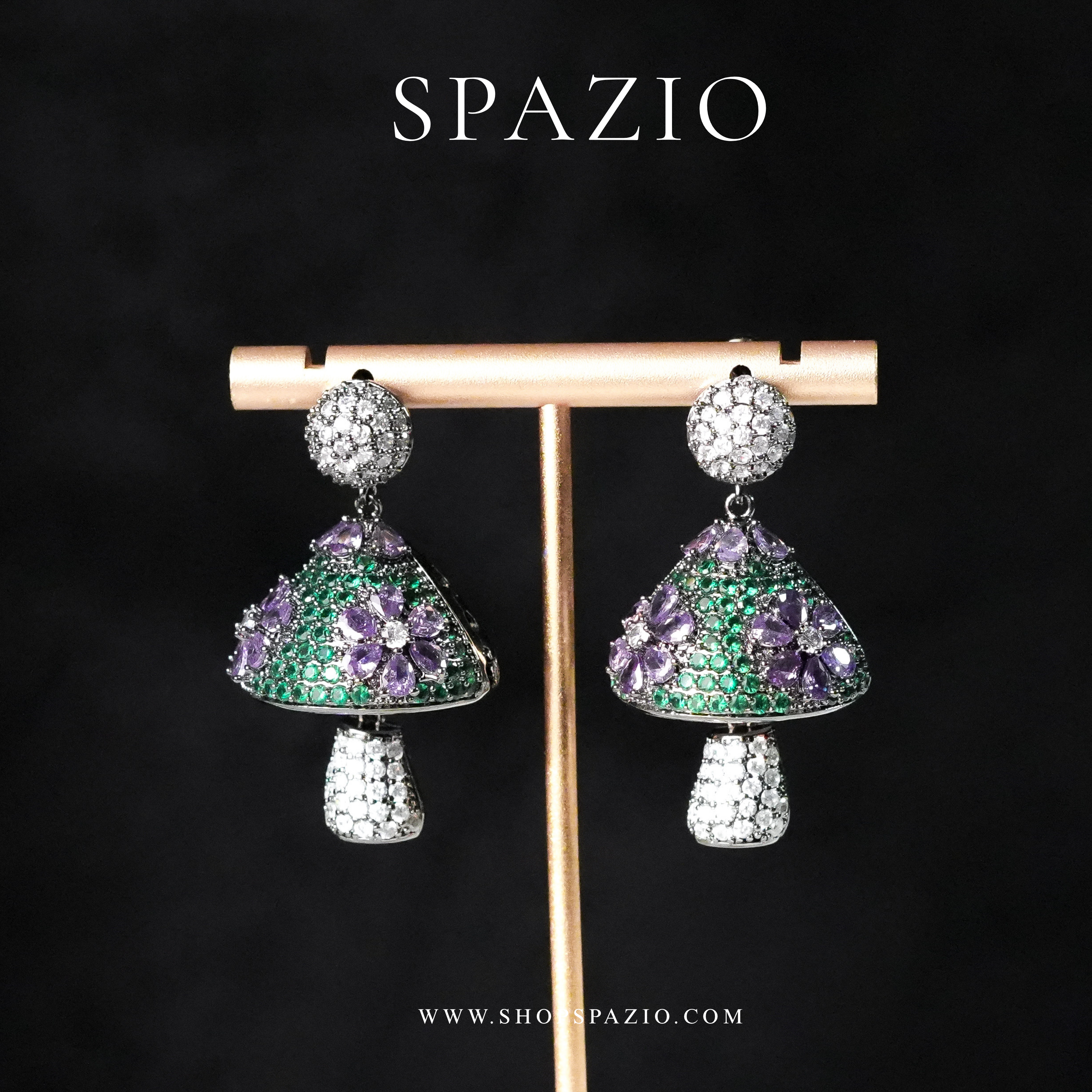 Enchanted Drop Earrings - Multi Coloured